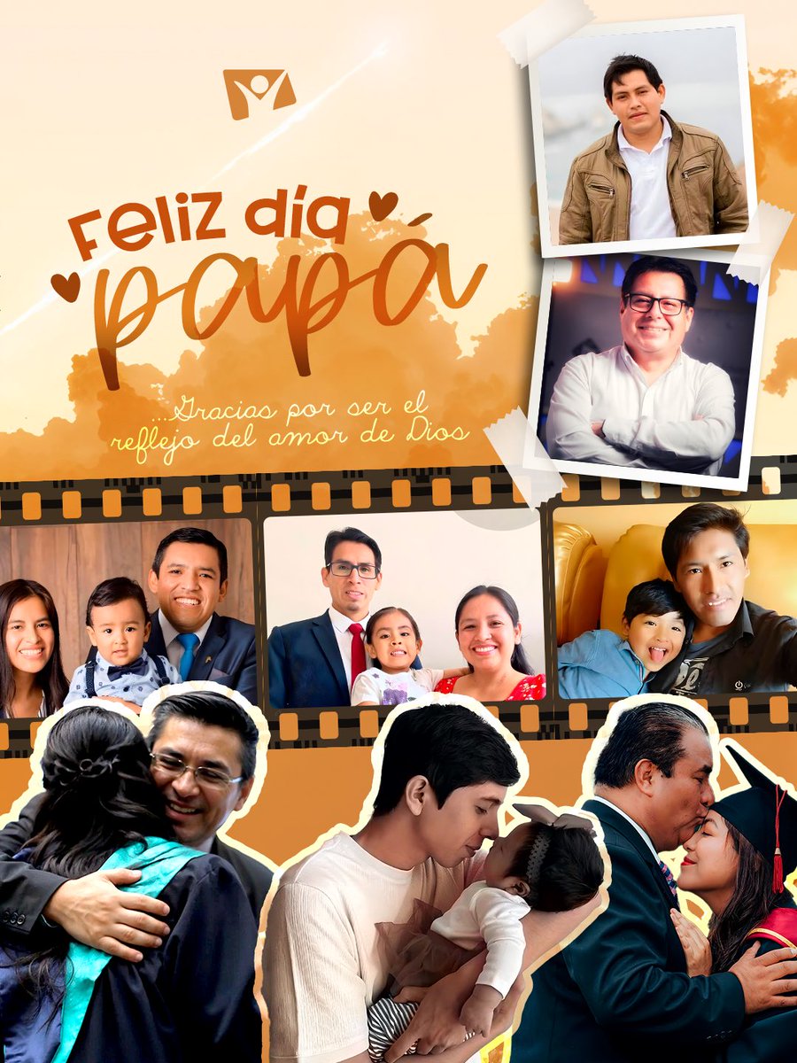 ¡Gracias papá! 🥹❤️ Por todo tu esfuerzo, ternura, paciencia, consejos, guía y amor constante que son una muestra viva de nuestro Padre celestial 🙏✨

“Tan compasivo es el Señor con los que le temen como lo es un padre con sus hijos” - Salmo 103:13 📖

#FelizDíaPapá 🥰