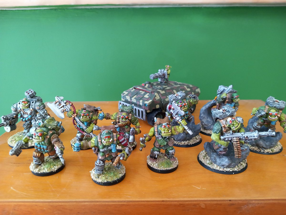 Some reinforcements for my marauder army for firefight #manticgames