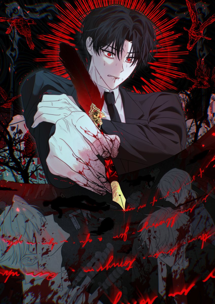 #괴담출근 
#Qterw_A_44

[Qterw_¿?_종말을 기록하는 자] 협력했습니다!🖋️
괴담 전시회 수고 많으셨습니다!