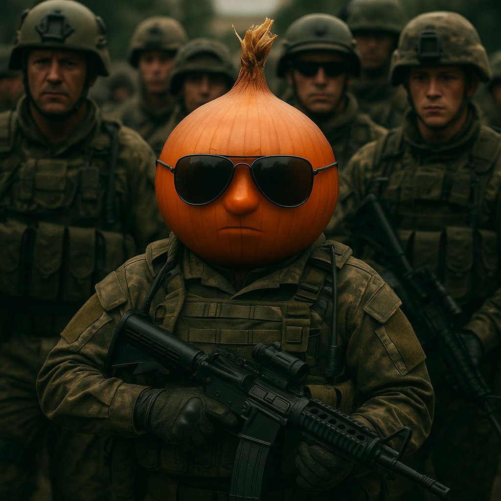 Mr_Byju's tweet image. Am I gonna survive this war… or just become onion rings? 🧅💥

Send backup @thep33l @SeedifyFund
I’m holding the line for $P33L like a true soldier 😎⚔️

#ONIONARMY #P33LWarrior #CryptoCrusade #IranUnderAttack