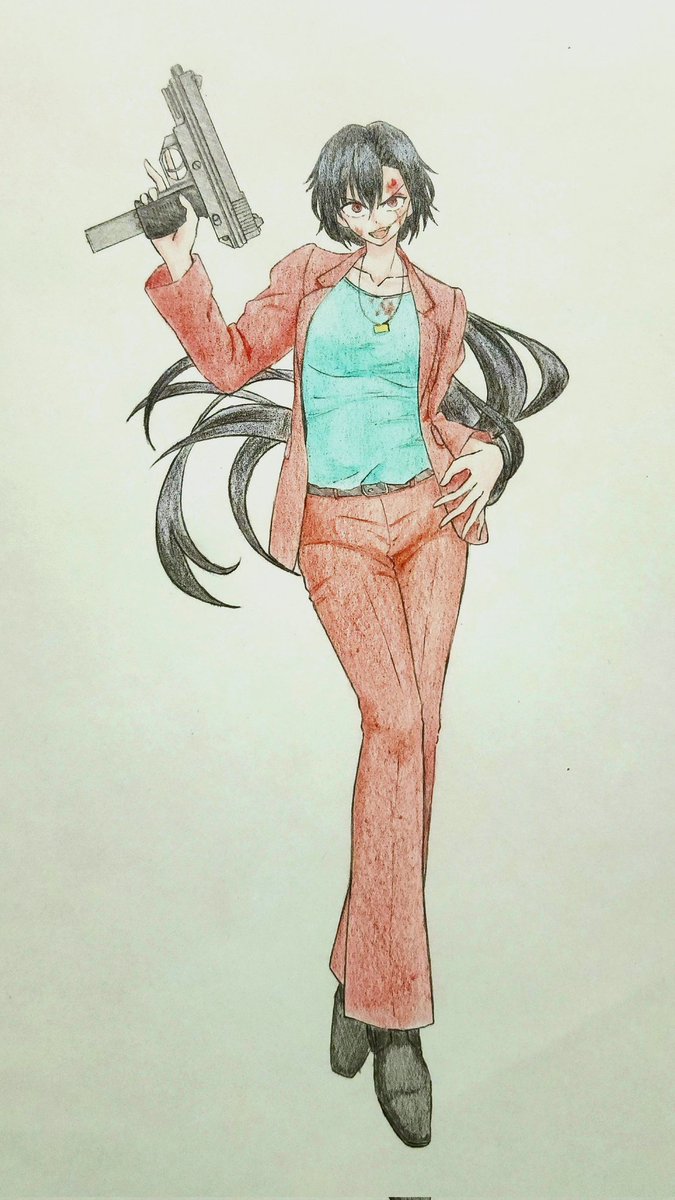 ファンアートの「悪いお姉さん」です