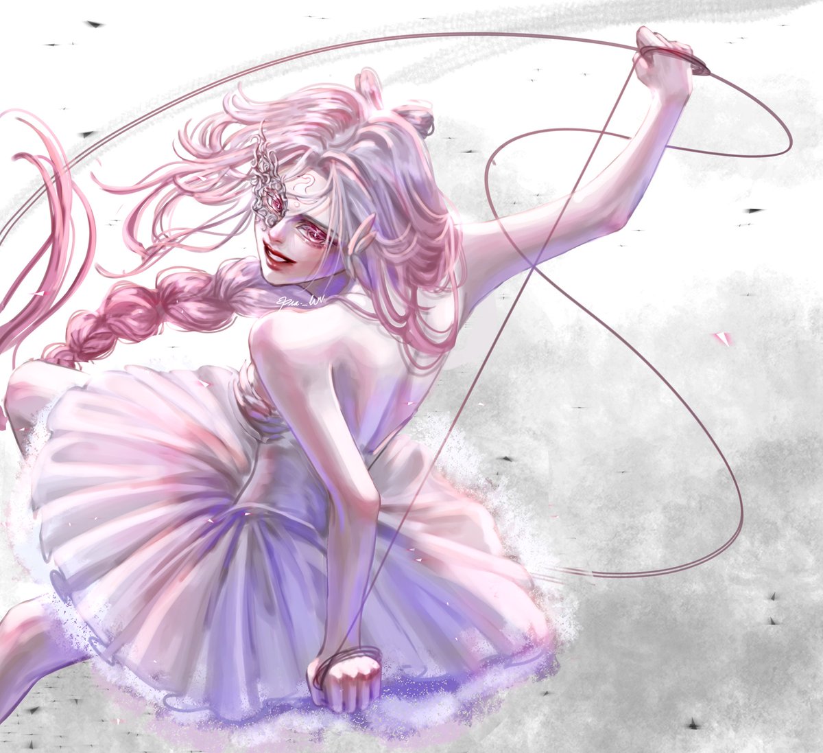 Grace within Battleground.

Oc baru lagii, namanya White! She's a swan and a dancer 🦢