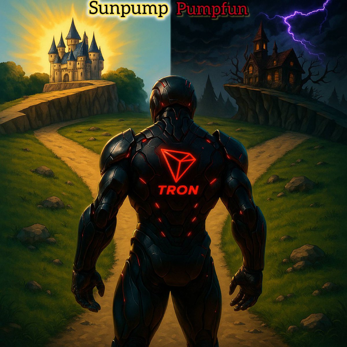 CaptainTRON_trx's tweet photo. 🔥 Choose your destiny.
🌞 Sunpump or ☠️ Pumpfun?

The path is clear! To The Sun! 🌞
Captain $TRON leads the way.
#TRON #Sunpump #CaptainTRON #CryptoChoice #TRX #SOL #Solana https://t.co/uGPLhKB7EN