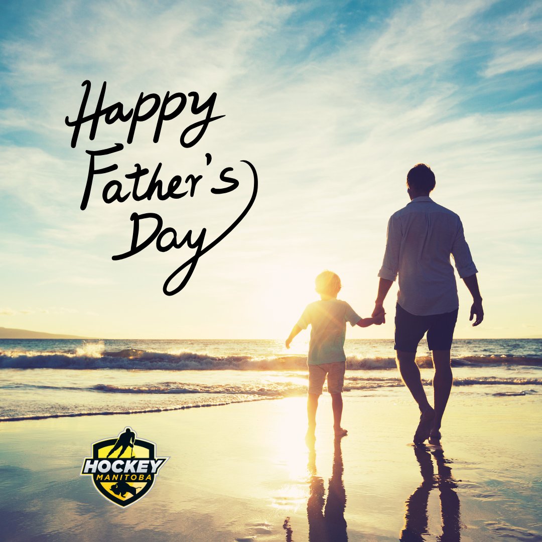 Celebrating the fathers who lead by example and inspire greatness. Happy Father's Day from Hockey Manitoba!
