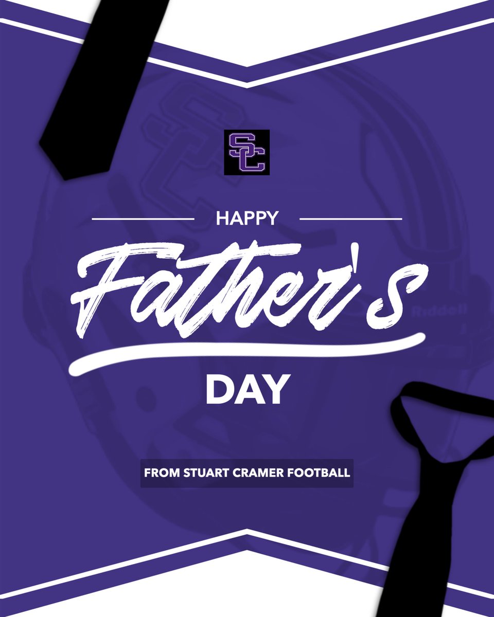 Happy Father's Day to all the dads and coaches out there who take on the role of being "Dad"!