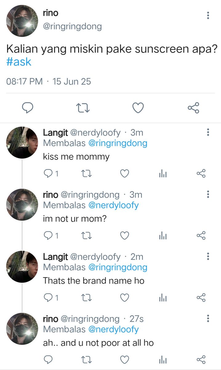 Lessakurafim's tweet image. Langit-rino side story if they've twitter in their shs era(2008)