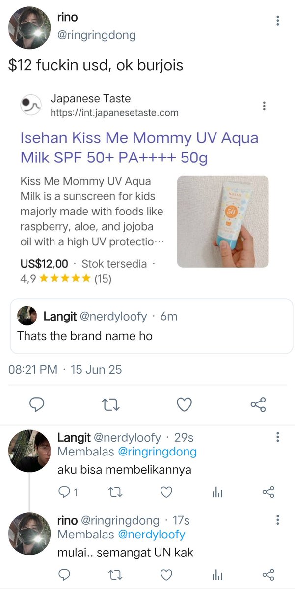 Lessakurafim's tweet image. Langit-rino side story if they've twitter in their shs era(2008)