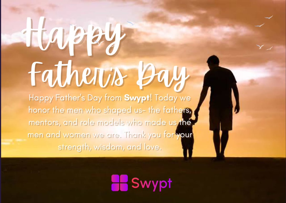 Happy fathers day to all the hardworking dads out there. 🥳