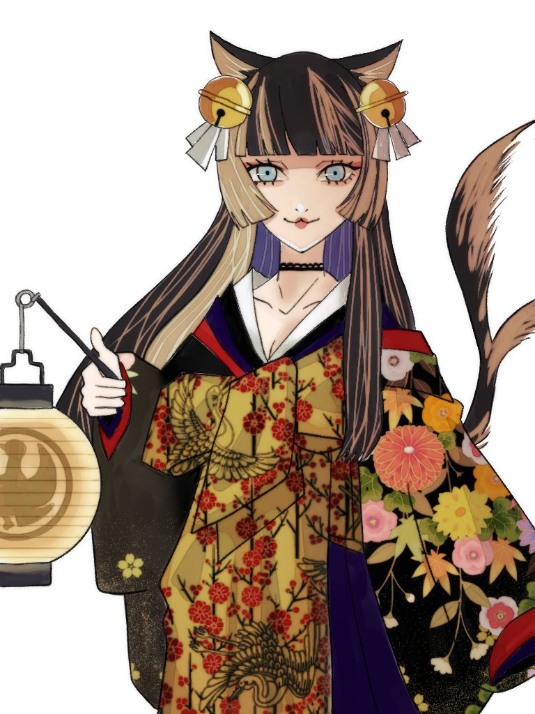 猫又風らでんちゃん
#らでん似絵