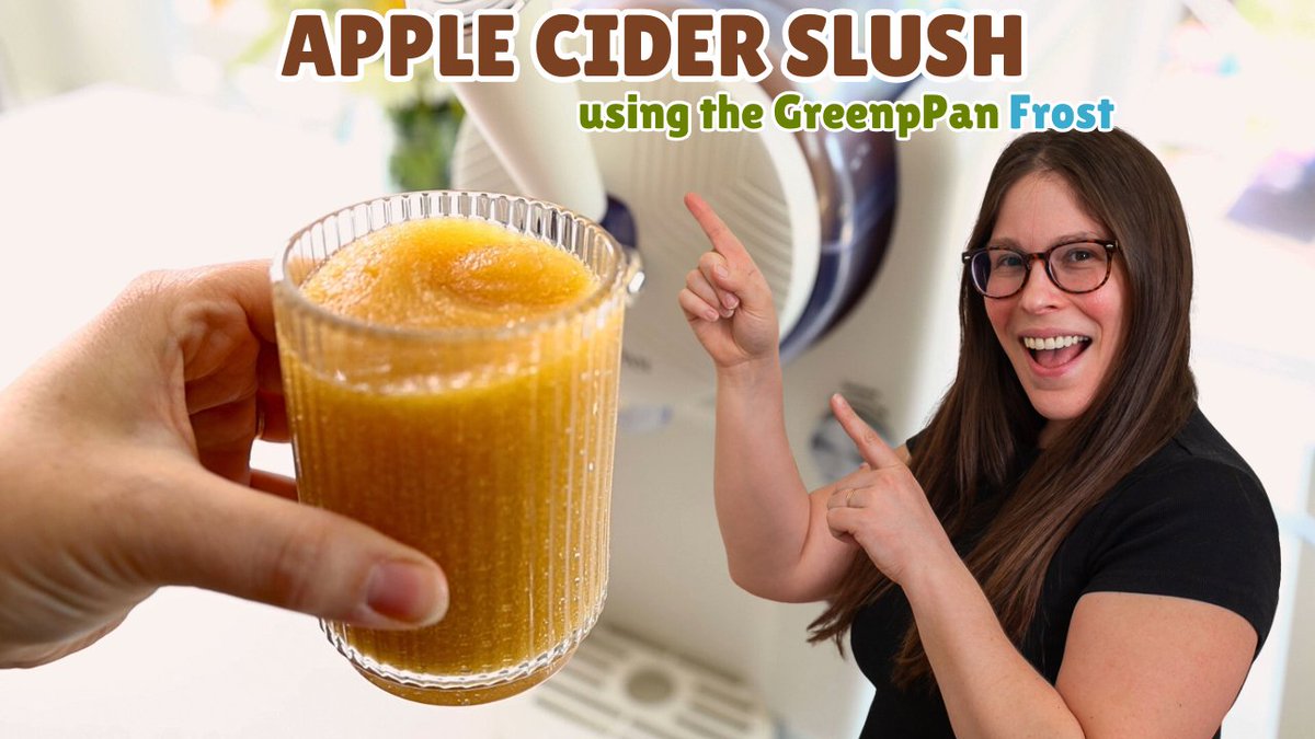 Fresh Apple Cider Slushies – Super Easy Recipe with the GreenPan Frost youtu.be/ttov34kC5c4?si… via <a href="/YouTube/">YouTube</a>