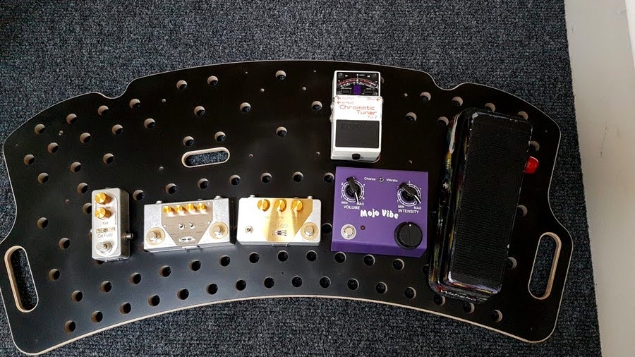 svisound's tweet photo. From Karl, Ireland! New #pedalboard with #overdrive #booster #OverZoid + and #distortion #MetalZoid and #fuzz #gefuzz mini going to finish https://t.co/fvwr8Q2WqB