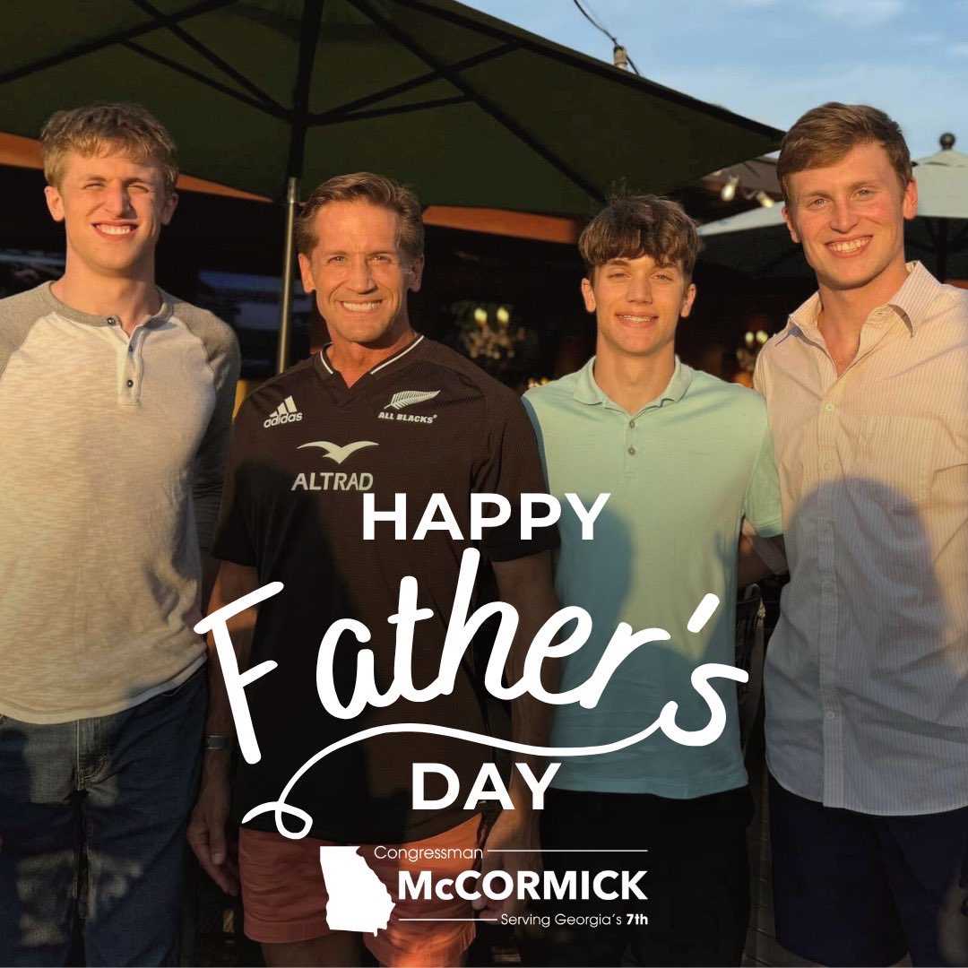 Happy Father’s Day to all the incredible dads, especially those guiding their families and shaping the next generation. As a proud father myself, I know there’s no greater calling. I wish you a day full of love and gratitude!
