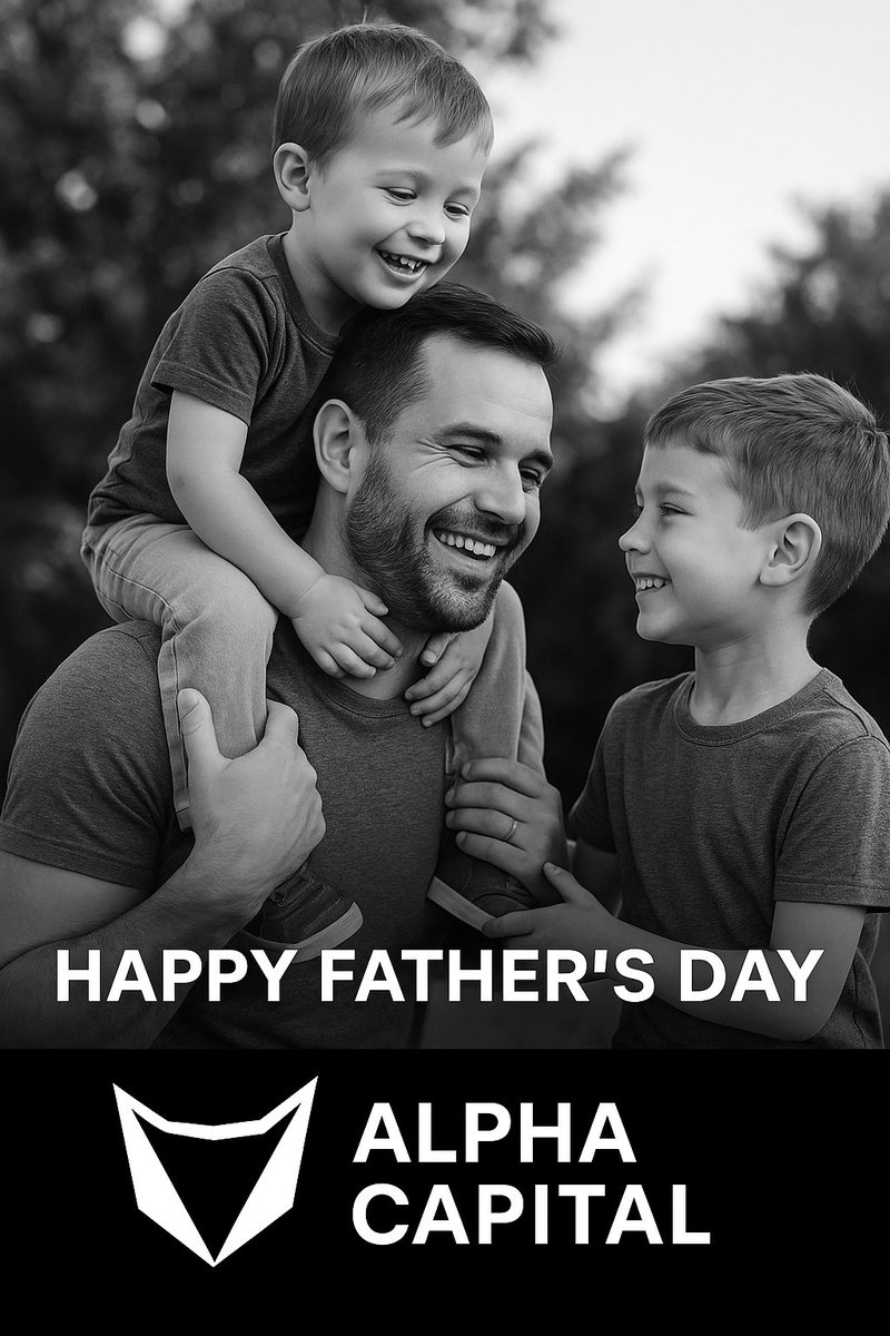 alphacapital_vc's tweet image. Happy Father&apos;s Day to the heroes who guide, support and inspire us in our lives and legacy.

As the Alpha Capital Family, we honor every father who builds a brighter future for the next generation.

#FathersDay #AlphaCapital #FundTheFuture