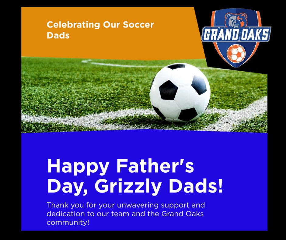 Happy Father's Day to all of our Grizzly Soccer Dads!