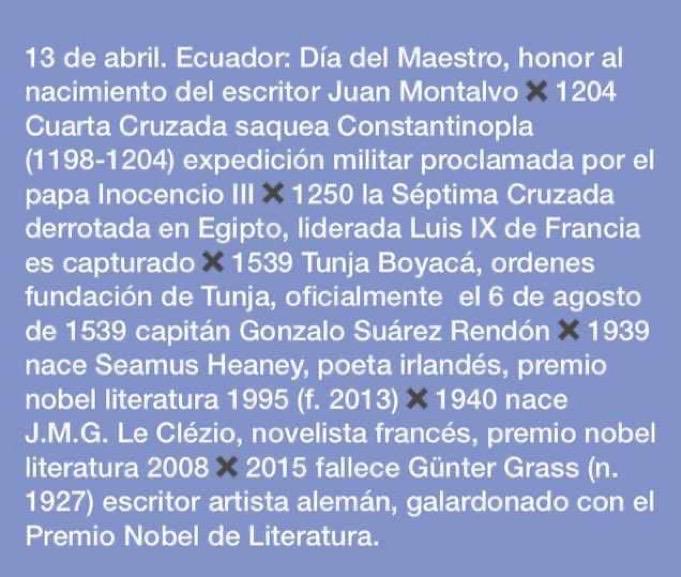 AnselmoEscobar2's tweet photo. Ecuador día del maestro, enseña, guía, corrige, dirige, forma siempre con amor, hace de la vocación conocimiento y convicción … https://t.co/xKGXKjSCL6
