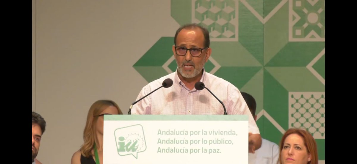 FRONTERA CERO (@cerofrontera) on Twitter photo Ayer nuestra presidenta nos representó en la XXV Asamblea de <a href="/iuandalucia/">IU Andalucía🔻</a> en #Granada.
Gracias por contad con nosotras ✌️🇪🇭 Ayer nuestra presidenta nos representó en la XXV Asamblea de <a href="/iuandalucia/">IU Andalucía🔻</a> en #Granada.
Gracias por contad con nosotras ✌️🇪🇭