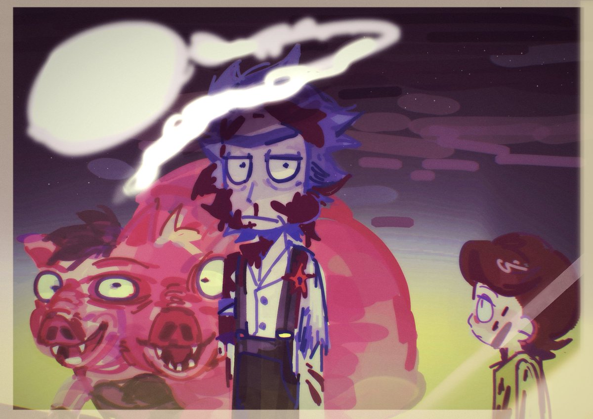 primeangrypuppy's tweet photo. #rickAndMort 我觉得老头和猪是真爱 https://t.co/MyNaAwV4i5