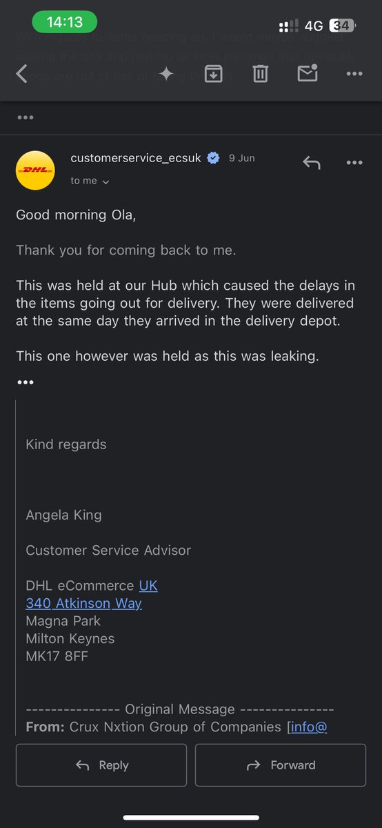 <a href="/Obong_Ekpe/">Ódùdù Ékpè</a> I typically don’t respond to posts like this, especially when I know I’ve provided 100% customer service. However, your claims are misleading and unfairly damaging to my business, particularly since your account of events is completely false. You placed an order for food items on