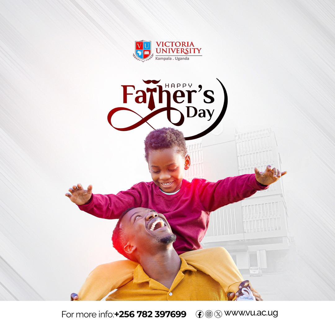 แชแ. แชแฉแฏแEแแE แฐแGแฉแGแฉ (@reachdrmuganga) on Twitter photo Today, let me start by celebrating all the incredible dads who support our students on their journey <a href="/VUKampala/">Victoria University, Kampala</a>, as well as all our students and staff who are fathers.
And to every father out there, thank you for your strength, your care, and the countless ways you make a Today, let me start by celebrating all the incredible dads who support our students on their journey <a href="/VUKampala/">Victoria University, Kampala</a>, as well as all our students and staff who are fathers.
And to every father out there, thank you for your strength, your care, and the countless ways you make a