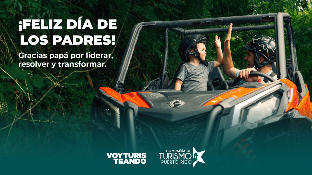 🏌🏼‍♂️🚣 Hoy celebramos a los que enseñan a disfrutar y cuidar cada rincón de nuestra Isla.

Su liderazgo y compromiso sirven de inspiración. 🧑‍🧒‍🧒

@ctpuertorico

#DiadelosPadres #TurismoPR