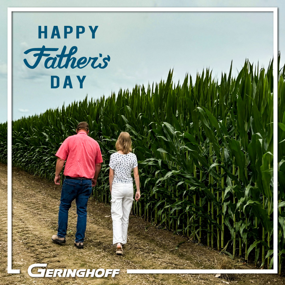 Today we celebrate the dads who keep the wheels turning — in the field and at home 👨

From sunup to sundown, your dedication, grit, and love inspires the next generation. 

Happy Father’s Day from Geringhoff 💙

#FathersDay #FarmDad #AgDad