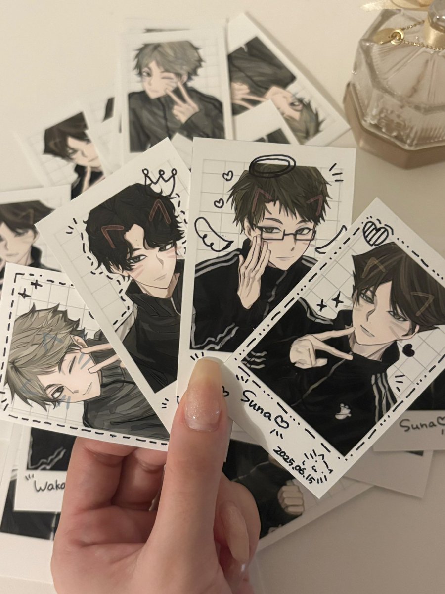 ネップリに出す予定のチェキです可愛~⟡.·*.