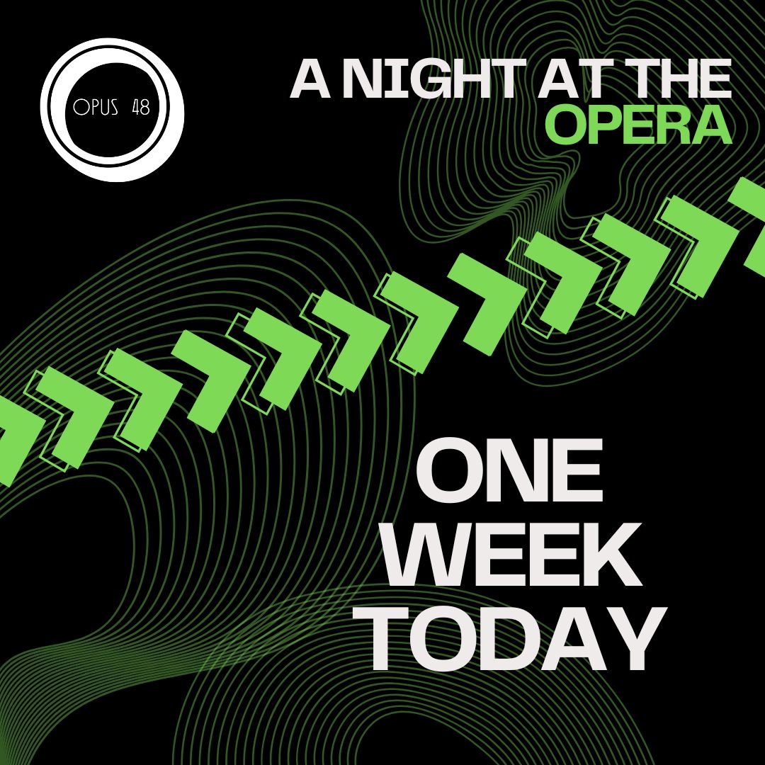 #ANightattheOpera promises unforgettable music by Puccini, Verdi, Rossini, Wagner and more – brought to life by the powerful voices of Ella Taylor and James Atkinson, the brilliance of pianist Wai-Yin Lee, and the thrilling sound of Opus 48.

🎟️ Have you booked yet?