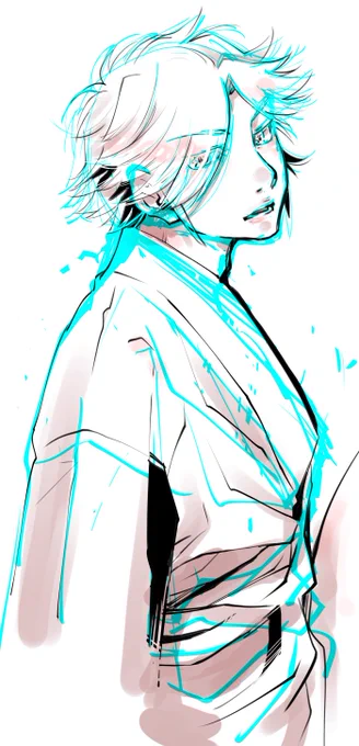 征士 #サムライトルーパー せ、征士は苦手なのか(??)あんま描いておらず申し訳…