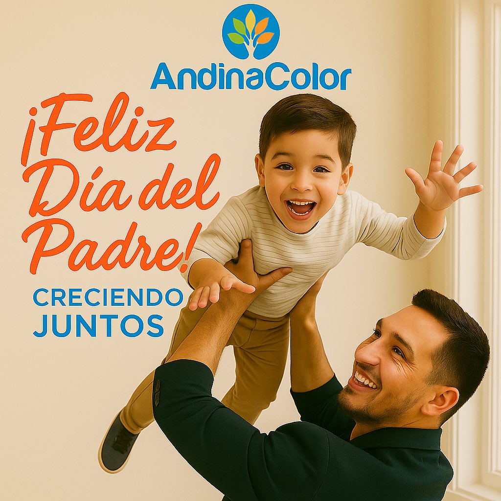 AndinaColor's tweet image. 🎨 Tus abrazos, tus enseñanzas y tu amor... pintaron el camino de nuestras vidas.

💙 ¡Feliz Día Papá!

Creciendo juntos.

#FelizDíaDelPadre #AndinaColor #CreciendoJuntos
