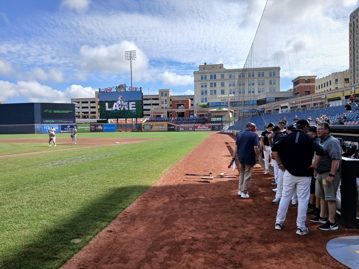 Joshua Morgret (@joshuamorgret) on Twitter photo HS BASEBALL: About 25 minutes from the start of the Div. IV state championship game. <a href="/RegisterSports/">Register Sports</a> HS BASEBALL: About 25 minutes from the start of the Div. IV state championship game. <a href="/RegisterSports/">Register Sports</a>