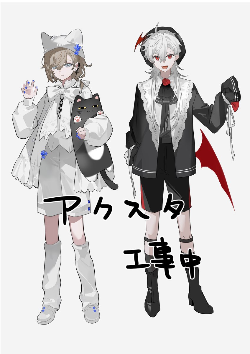 頒布数の参考のためご協力の程よろしくお願いいたします🌟※アンケートの締切：6月20日
docs.google.com/forms/d/e/1FAI…

✦再録イラスト本 B5/表紙込68P前後/フルカラー
✦くろのわアクリルスタンド　
クリアカード（柄未定）