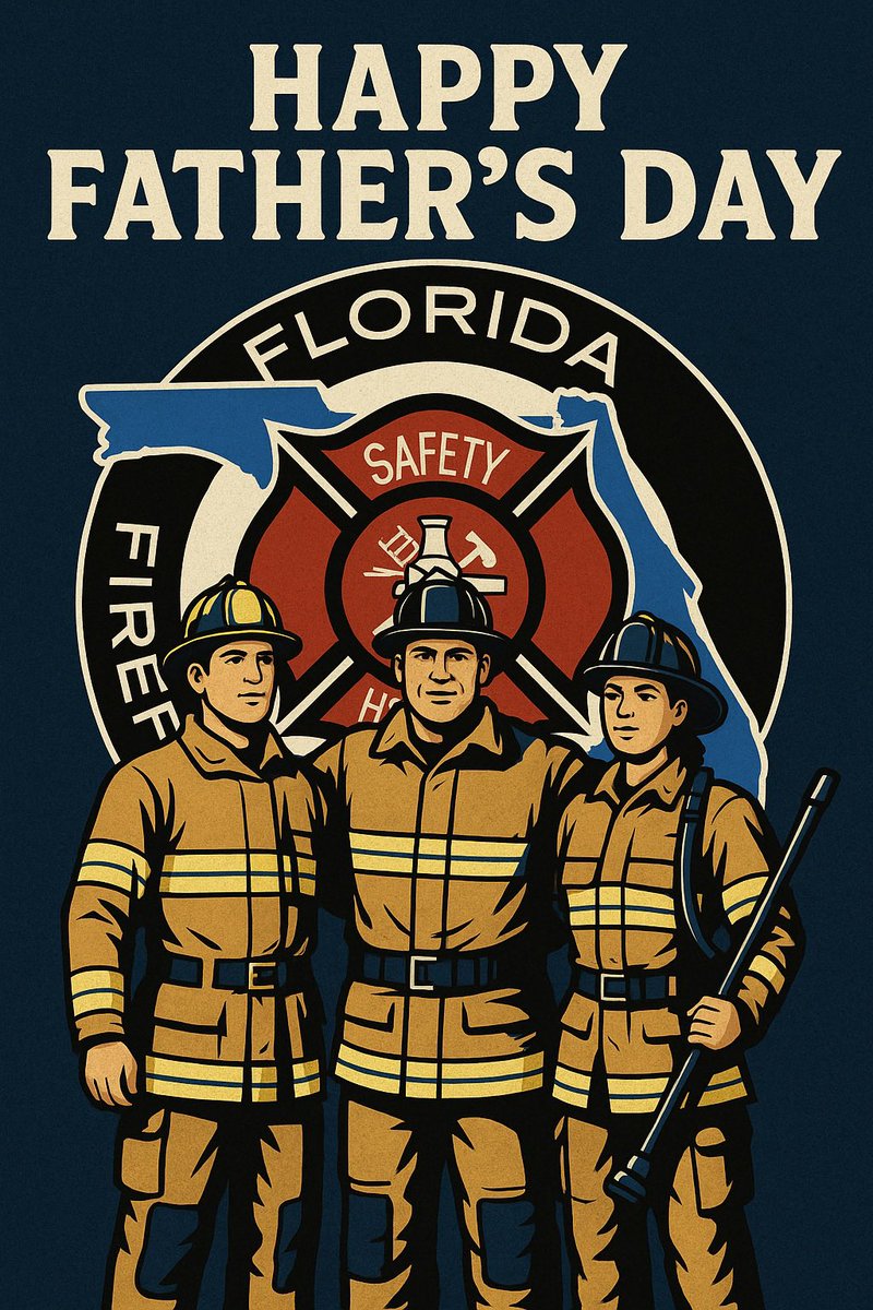 Wishing a very HAPPY Father's Day to all the AMAZING Fathers out there, especially those serving as Firefighters! #FathersDay2025