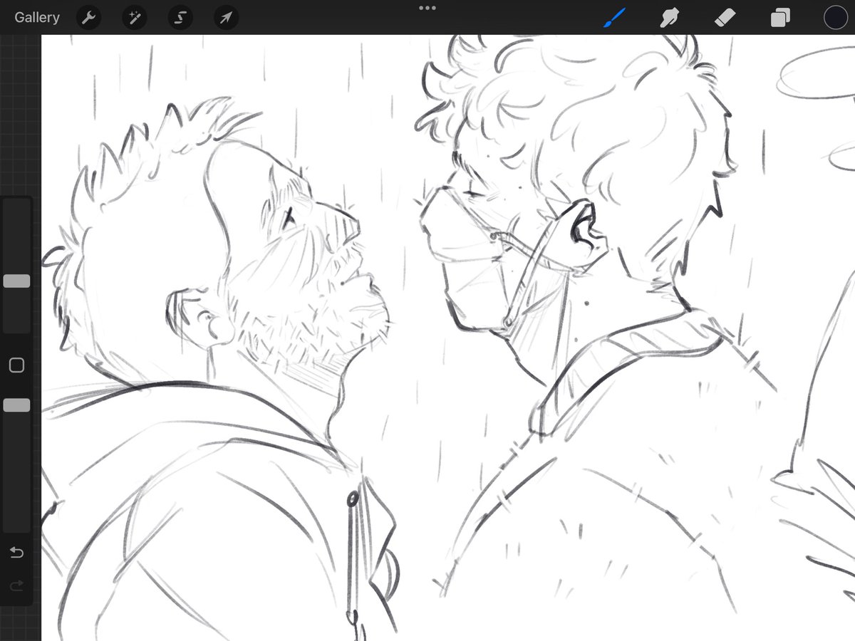 Obsessed with this Ghost looking absolutely besotted that i just sketched

#ghoap
#ghostsoap