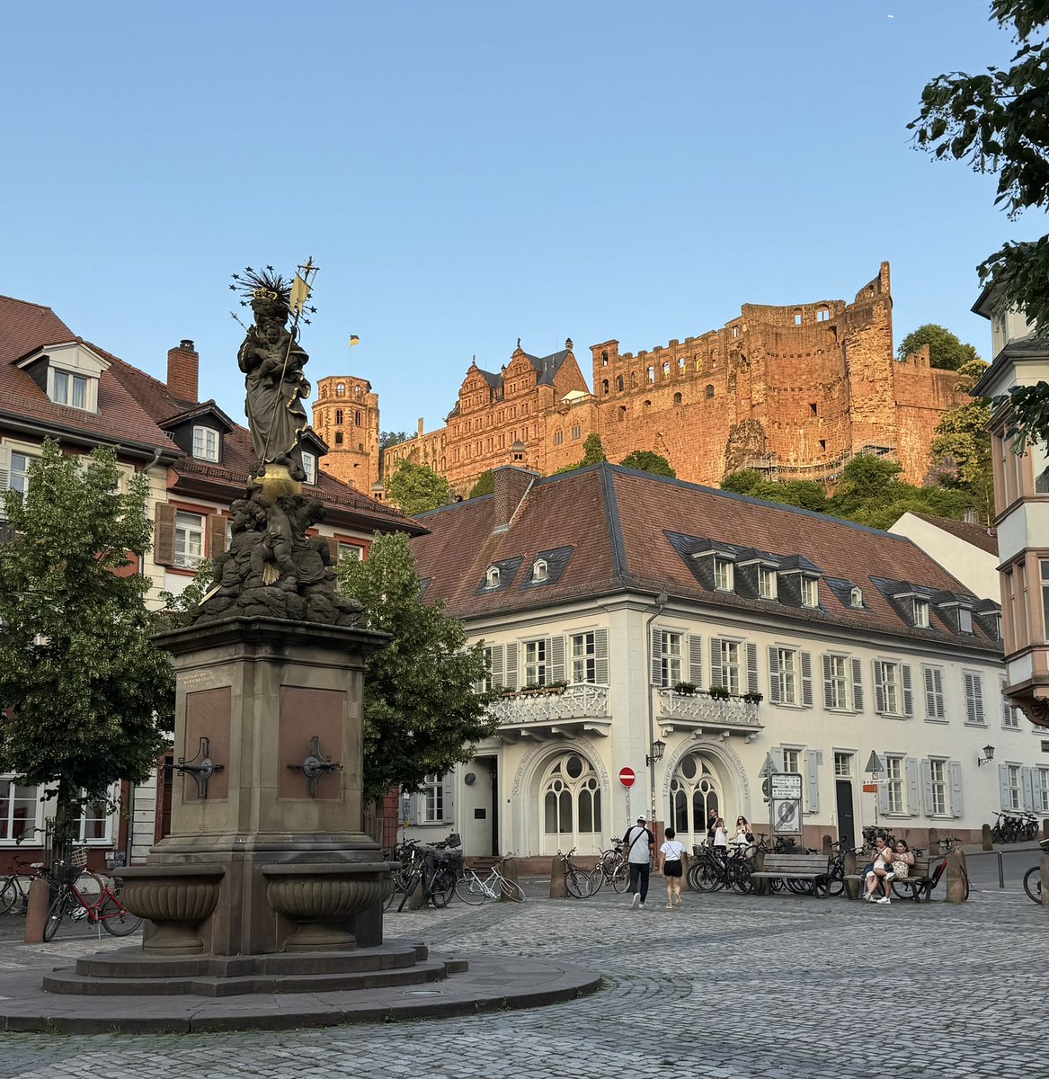 Ich genieße die vorerst letzten Blicke auf die Heimat.