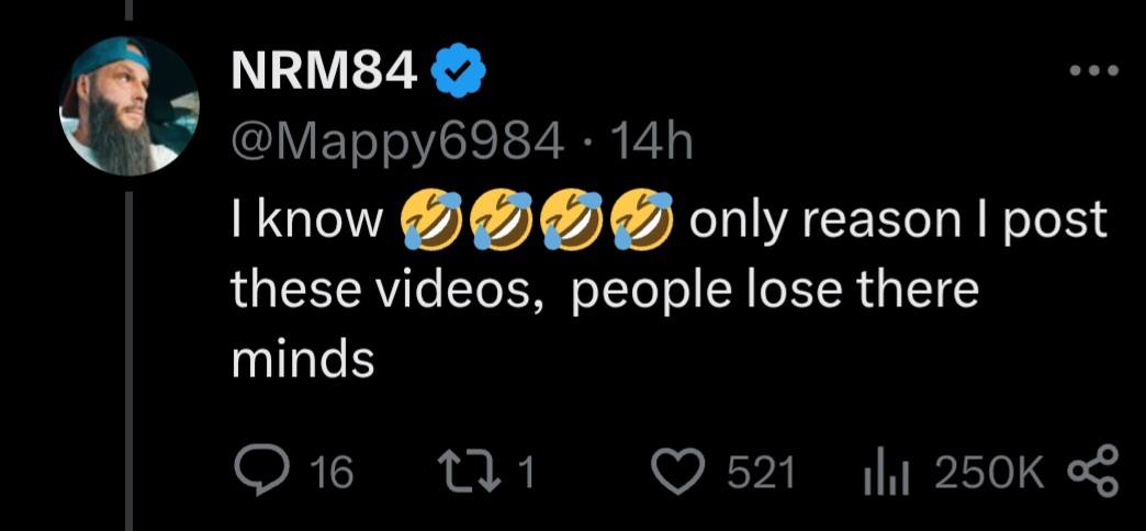 PhaedraXTeddy's tweet image. Posting live burning of animal as if it's funny by  monetized account Mappy6984 earning income off #AnimalCruelty is conduct unbecoming an officer. #AnimalCruelty videos as entertainment for money is a felony according to 2019 #PACTAct.