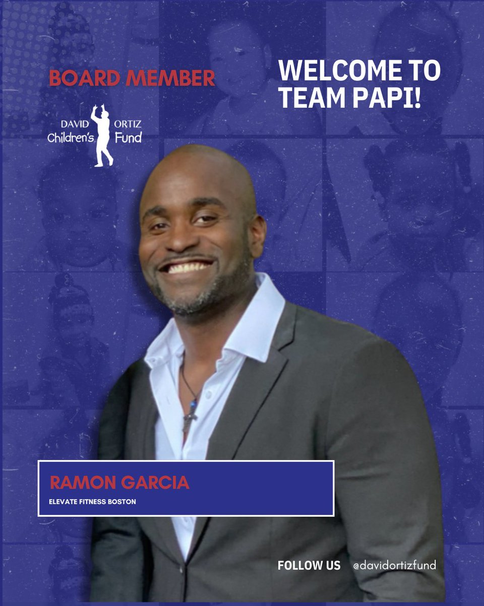 David Ortiz Childrens Fund (@davidortizfund) on Twitter photo This Father’s Day, we’re proud to spotlight Ramon Garcia, a proud dad, founder of <a href="/ElevateFitness_/">Ramon Garcia</a> Boston and the newest board member of the DOCF
Thank you to all the dads and donors who keep hearts beating strong. 💙
#FathersDay #DOCFImpact #HeartWarrior This Father’s Day, we’re proud to spotlight Ramon Garcia, a proud dad, founder of <a href="/ElevateFitness_/">Ramon Garcia</a> Boston and the newest board member of the DOCF
Thank you to all the dads and donors who keep hearts beating strong. 💙
#FathersDay #DOCFImpact #HeartWarrior
