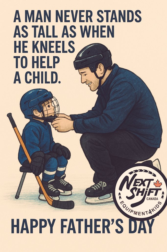To all of the amazing hockey dads, we hope you enjoy your day ! #HappyFathersDay2025