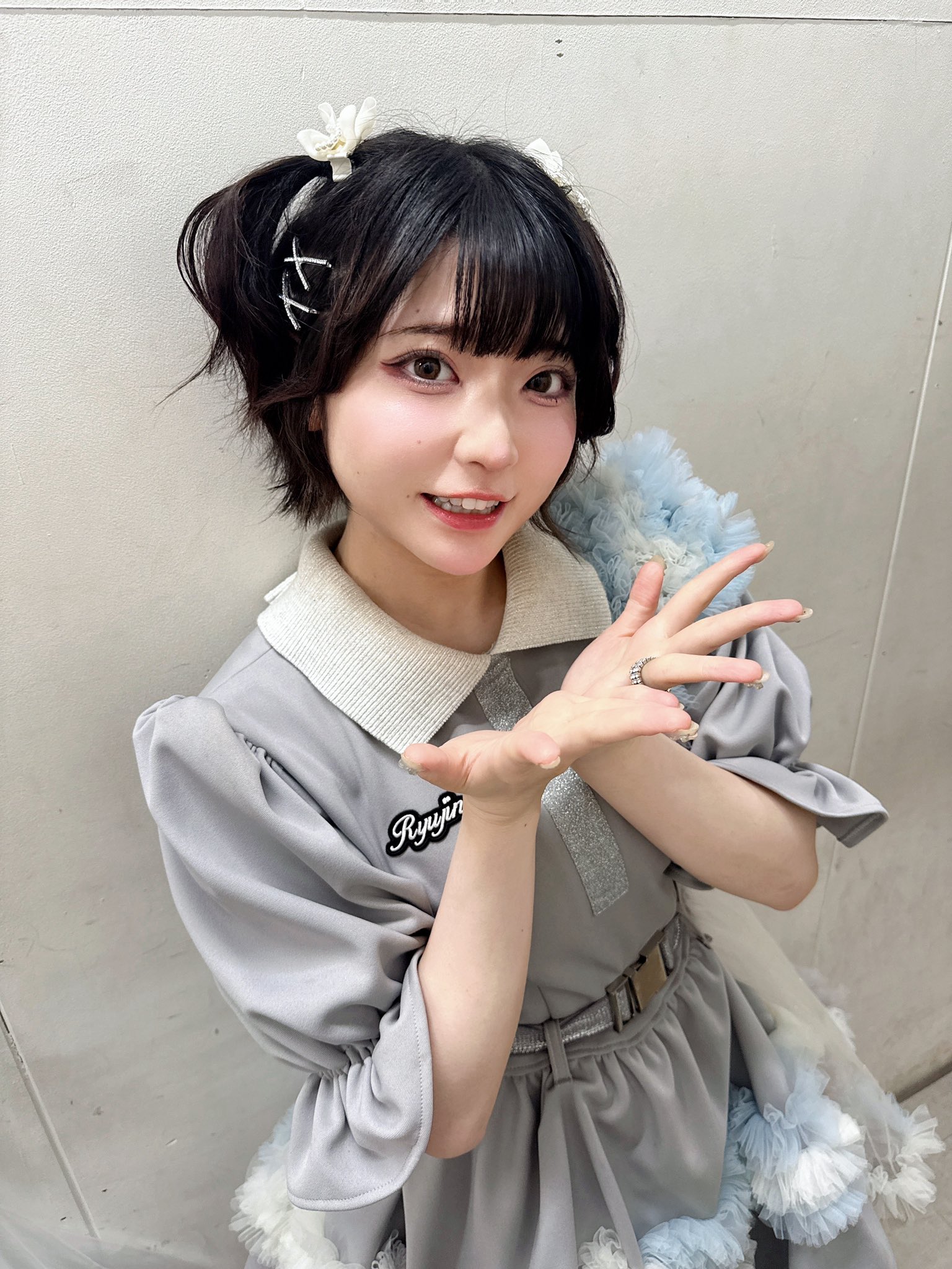 オリジナル・等身大？タペストリー　根本凪 根本凪【等身大タオル】ねもぺろ 写真展 でんぱ組.inc 虹の
