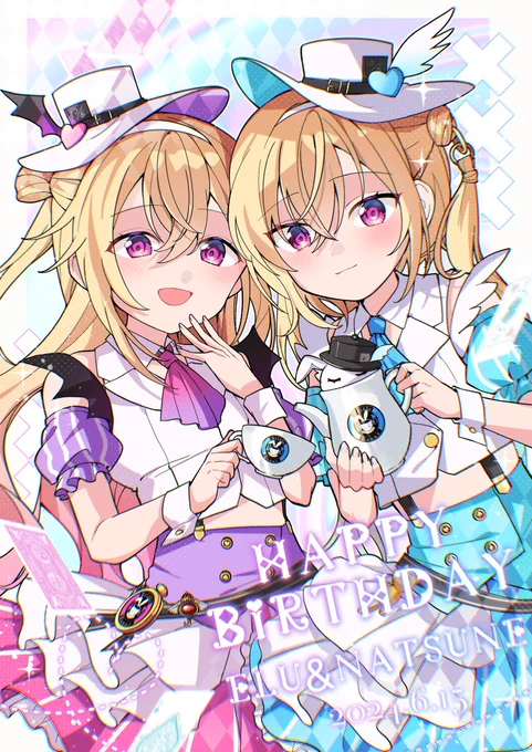 過去絵だけどナツエルおめでとう #gochiusa