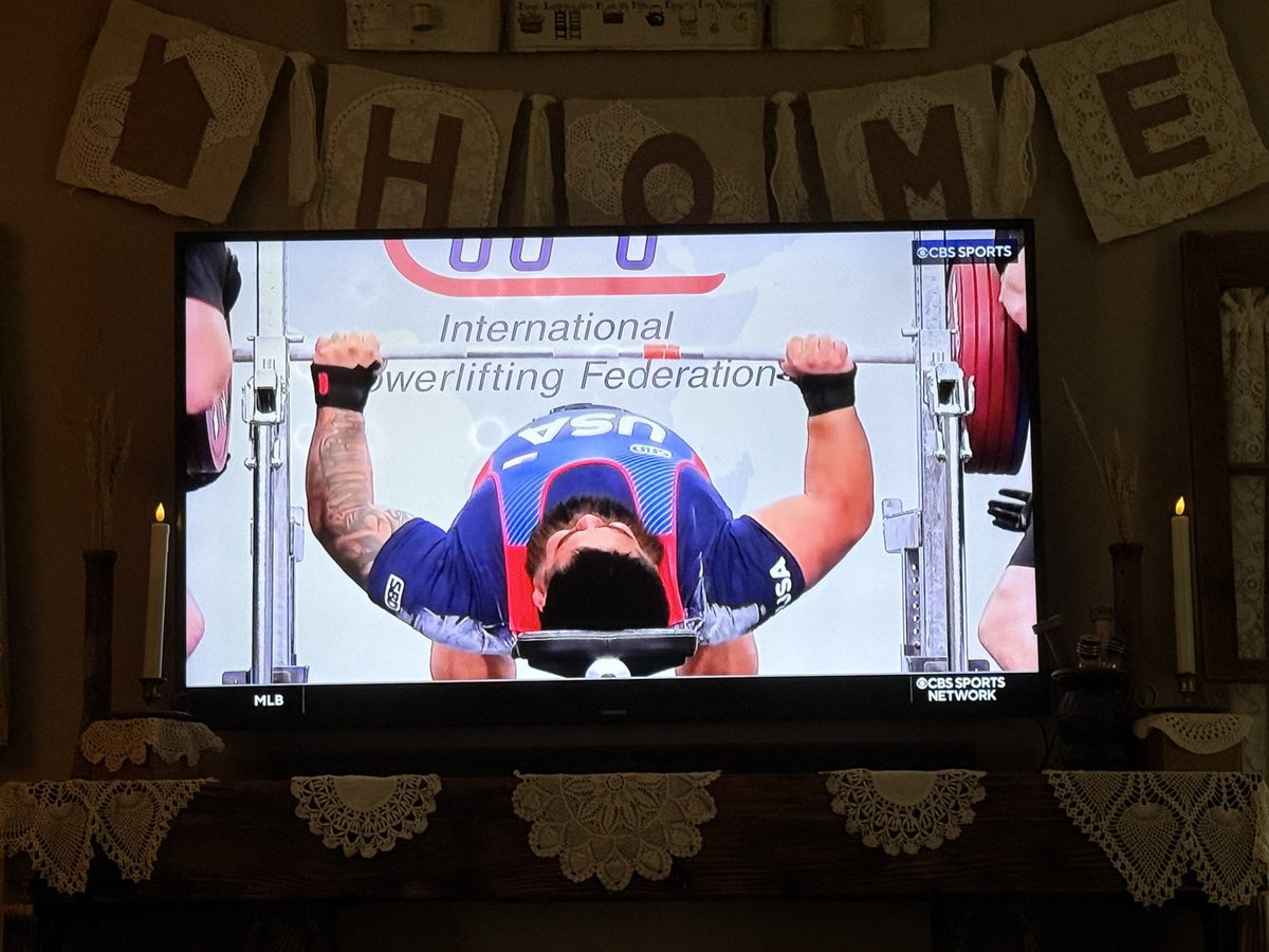 Mayor_Blakely's tweet image. USA leading the way at the IPF lifting competition. He easily got 595lb.