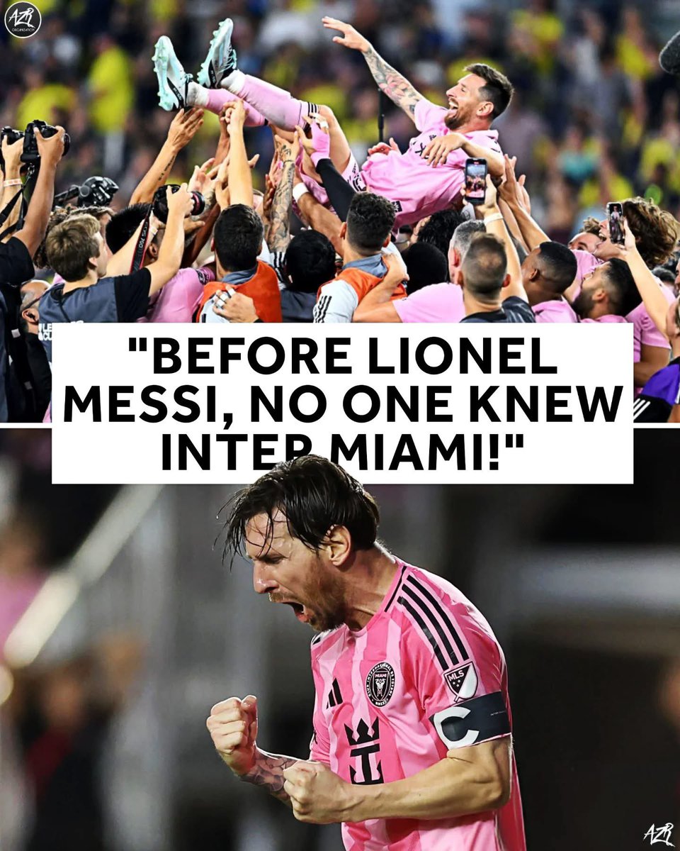 🚨🗣️ Josef Martínez (Former Miami Captain): “Before Messi arrived, it felt like we didn’t even exist. On Instagram, there was nothing about us. When we played away, maybe one journalist would be there at most..." 😳❌⬇️

"Then suddenly, overnight, everything changed. The moment
