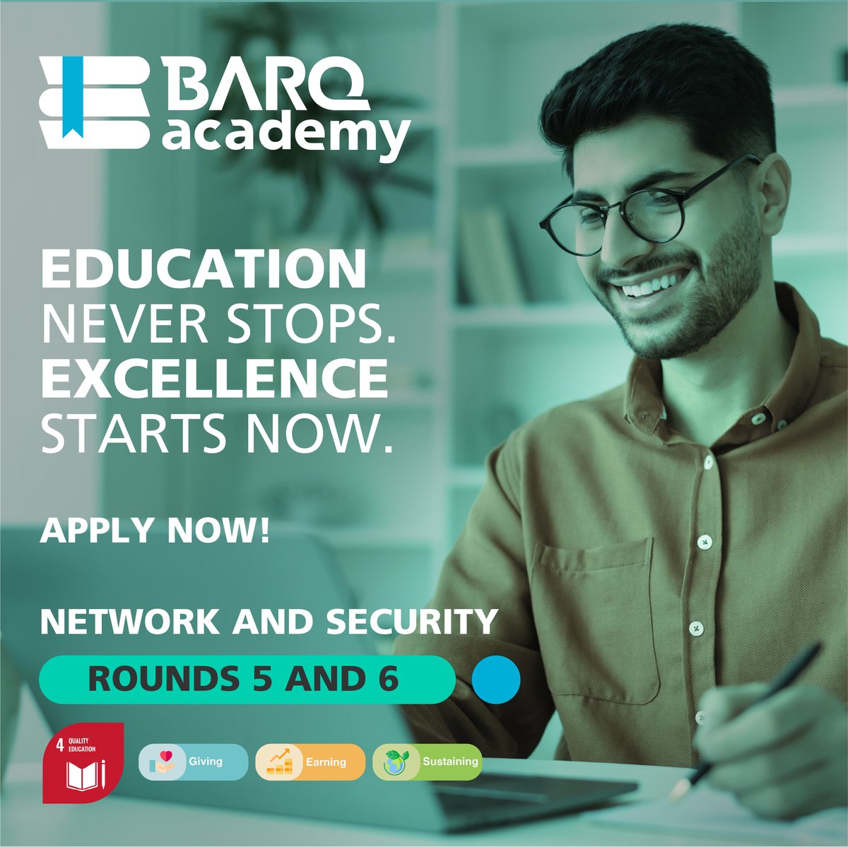 Ready to unlock digital excellence?
Join BARQ Academy's Network Fundamentals &amp; Security program this July:

- Round 5: July 6th-13th
- Round 6: July 20th-28th

Apply now → barq.academy@barqsystems.com
Subject: "BA Round 5/6 – July 2025" #NetworkSecurity