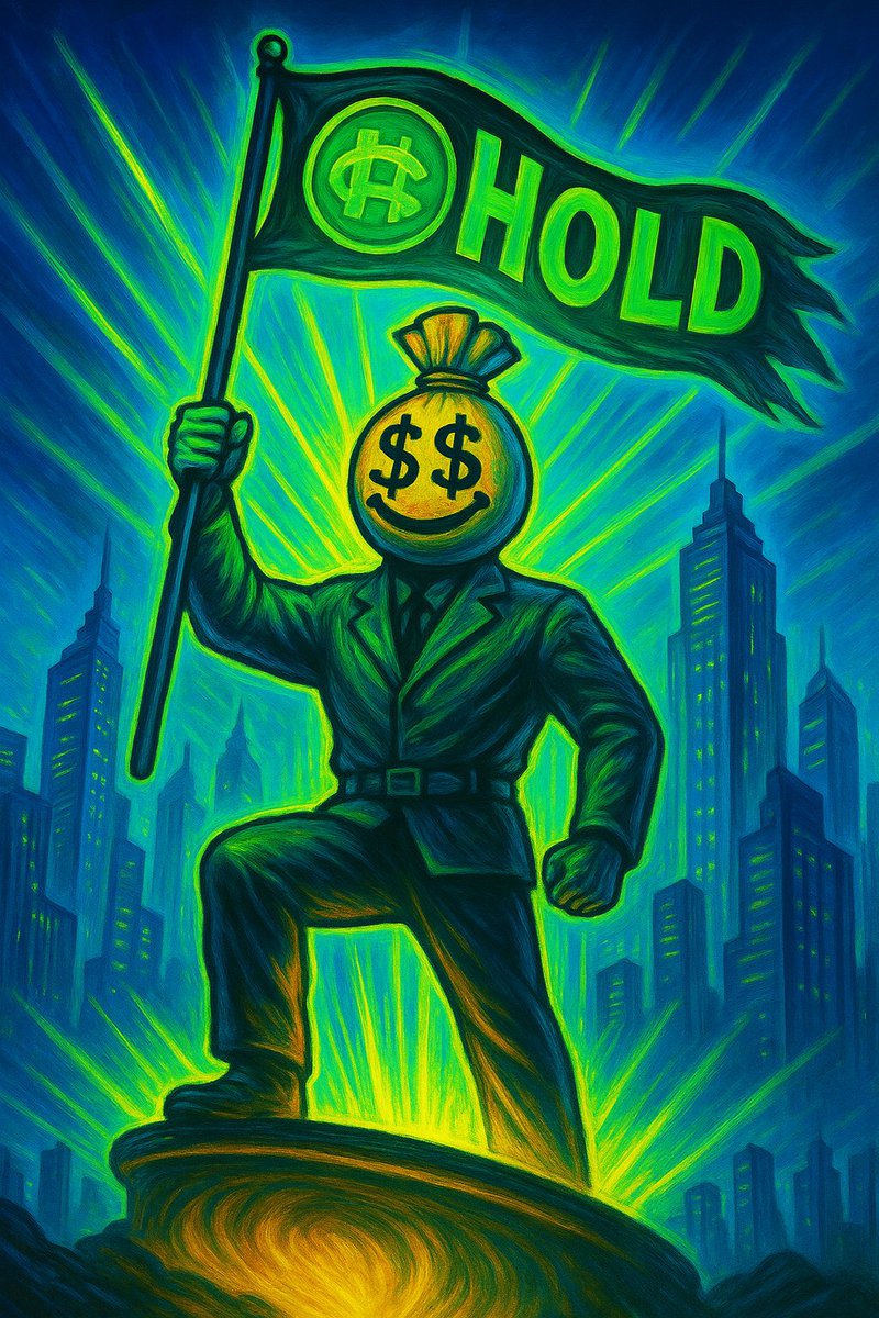 RuggedX99's tweet photo. Some of us didn’t get lucky.
We just didn’t leave.
We held through silence.
Through FUD.
Through charts that looked like cliffs.
And guess what?
We're still here.
Not waiting on a pump —
Becoming the pressure.
$HOLD isn’t hype.
It’s habit.
#EverybodyHOLD #BuiltInTheBear #CryptoTrenches #Solana #NoFoldZone