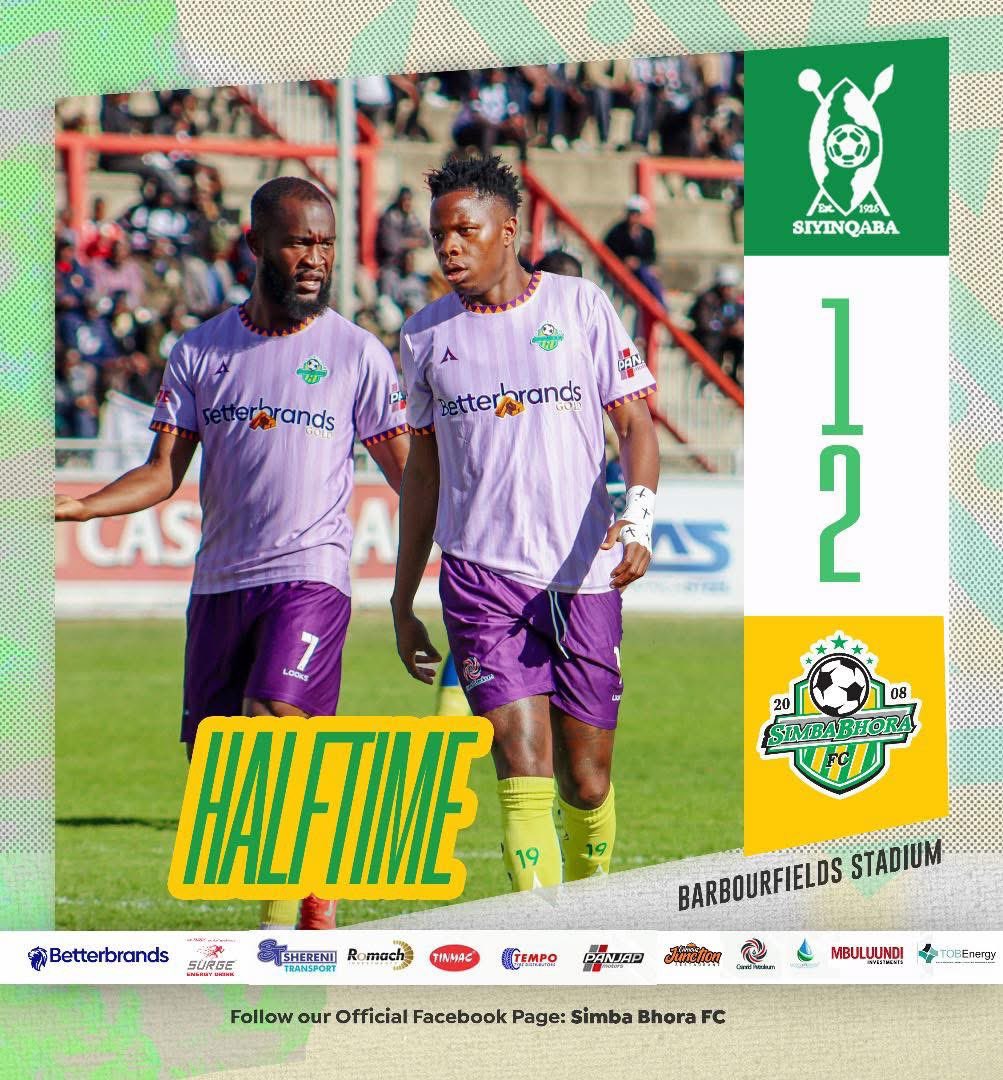 Leading at the break - let’s keep pushing 👊

Highlanders 1-2 Simba Bhora 

#gobujugochinhuchedu