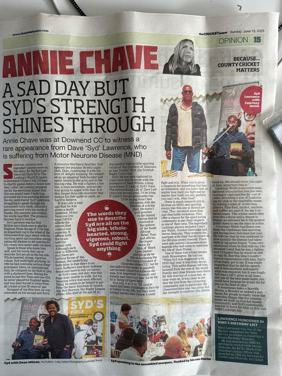 Finders Keepers (@finderskeeperss) on Twitter photo What a great article this is from <a href="/AnnieChave/">Annie Chave</a> sums up just how important our cricket community is. What a great article this is from <a href="/AnnieChave/">Annie Chave</a> sums up just how important our cricket community is.