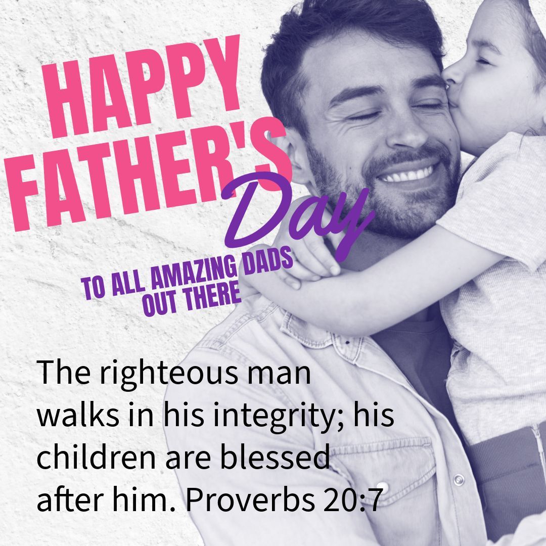 Happy Father’s Day to all of the awesome dads out there!