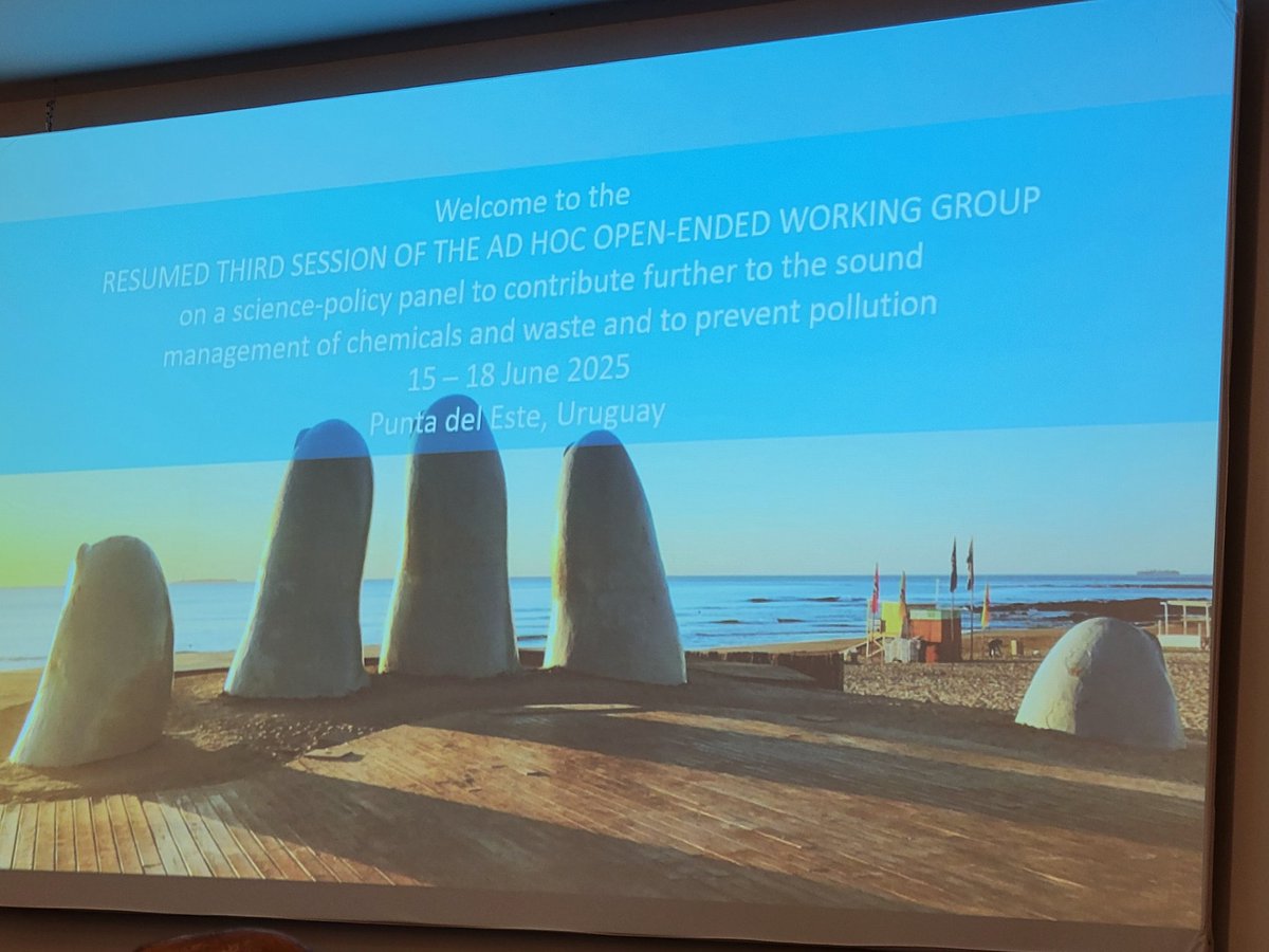 Con la primera reunión del GRULAC, se inicia las sesiones de trabajo de este Grupo en la tercera reunión  para la creación de un panel científico normativo para el manejo de productos químicos y de desechos peligrosos. Punta del Este Uruguay. <a href="/ORSA_CitmaCuba/">Oficina de Regulación y Seguridad Ambiental 🇨🇺</a>