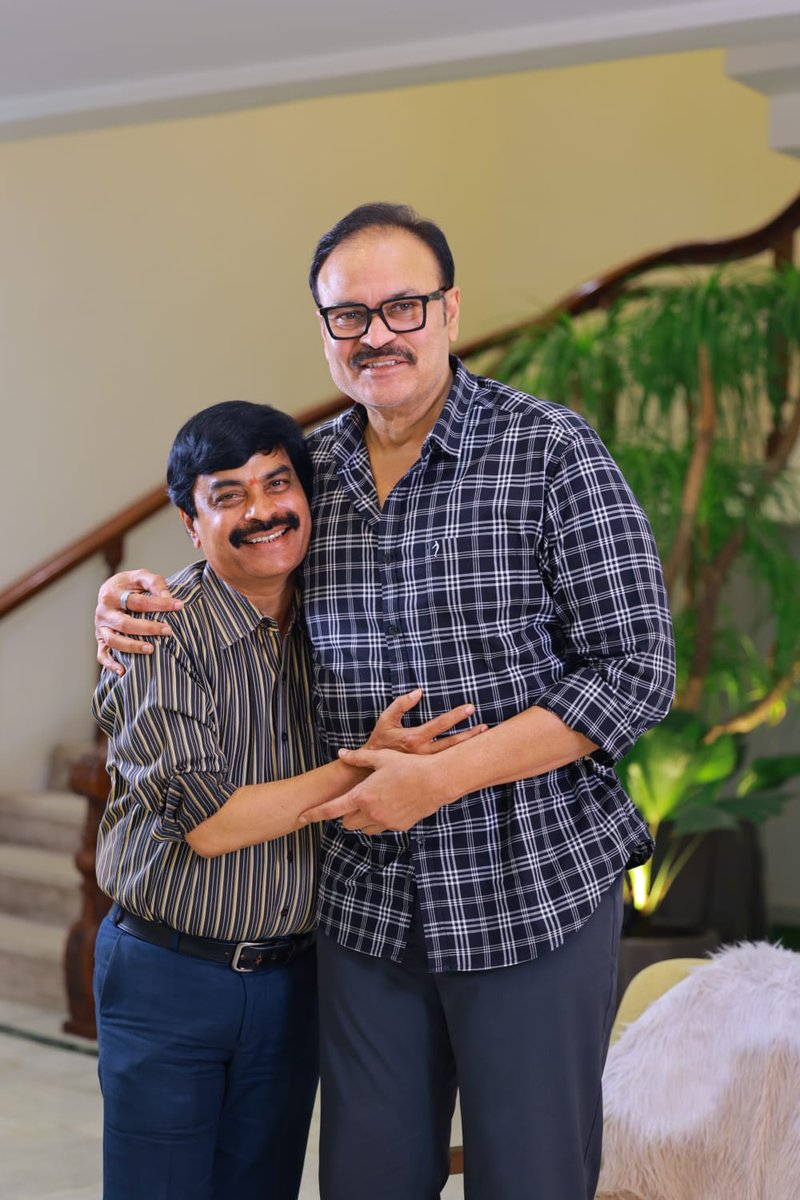 Interviewing <a href="/NagaBabuOffl/">Naga Babu Konidela</a> Garu was a walk down memory lane! 4 decades of an inspiring bond. Annayya, your love for people, life philosophy, and selfless journey to <a href="/JanaSenaParty/">JanaSena Party</a> MLC are truly amazing.
