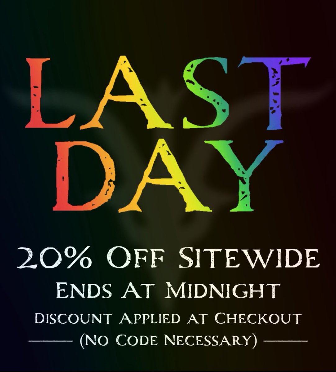 satanic_temple_'s tweet image. Sale ends at midnight.
Shop now: thesatanictemple.com