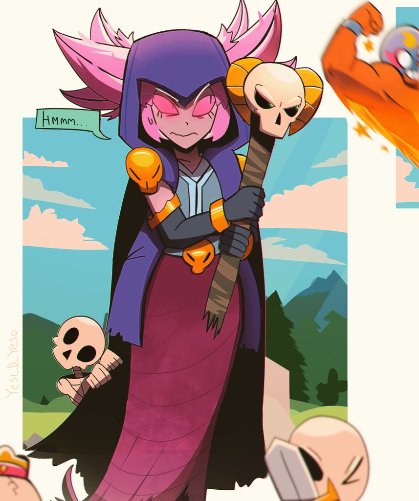 YeszZYz's tweet image. Mandy Witch

#BrawlStars #BrawlStarsArt